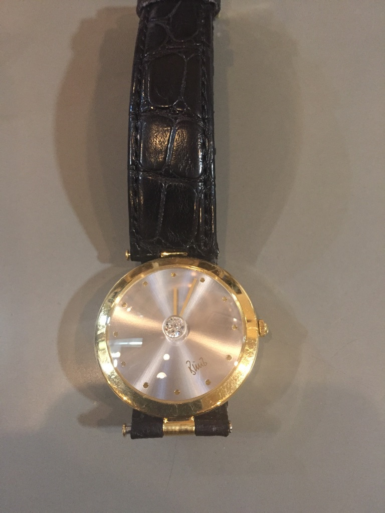 ブンツ ダイヤモンド 時計 - ファッション小物